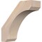 Ekena Millwork 3 1/2"W x 10"D x 10"H Legacy Smooth Knee Brace, Douglas Fir BRC04X10X10LEC00SDF - alternate 1
